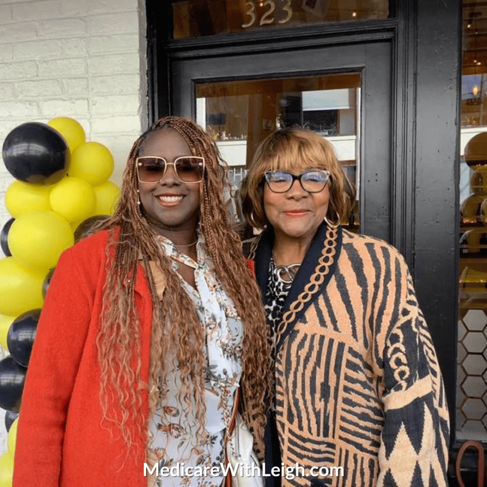Photo of Leigh Battle and Brandi Brown at the recent grand opening of The Hive Bar & Grill in Richmond, VA.